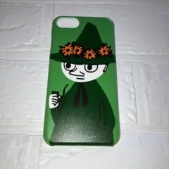 ムーミン スナフキンイラスト　iPhoneハードケース　SE/7/8対応　※美品