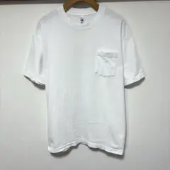 ロサンゼルスアパレル 6.5oz ポケット Tシャツ ホワイト M