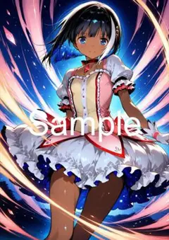 A4サイズアートポスター 1点もの 美女ポスター最高品質 D-L-４７