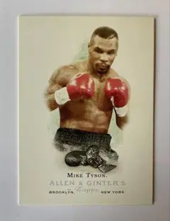 2023 Leaf Continuum Mike Tyson マイク・タイソン 直筆サイン