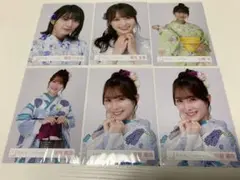 櫻坂46 生写真 浴衣衣装 まとめ売り 24枚