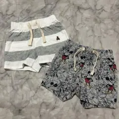 美品　baby GAP ショートパンツ　2点セット 6-12ヶ月　70㎝