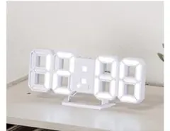 3D文字LEDデジタル置き掛け時計