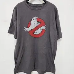 【ゴーストバスターズ】Tシャツ　グレー　古着　L