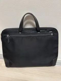ブラック ナイロン ビジネスバッグ