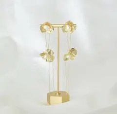 ANGE.ETOILE ウェディング　ゴールド　ピアス