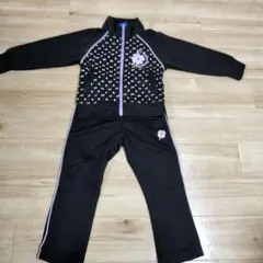 yuk ジャージ セット　上下　セットアップ　100cm 黒
