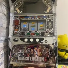パチスロ実機 ブラックラグーン4 コイン不要機付 ◇送料無料◇