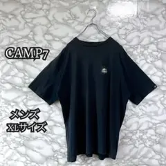 A21 キャンプセブン CAMP7 ブラック Tシャツ XLサイズ 半袖