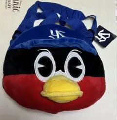 【東京スワローズ　つば九郎　フェイスポシェット】