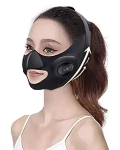 V顔ベルト EMS 美顔器 フェイスベルト 顔痩せ 自宅エステ 男女共有 高弾性