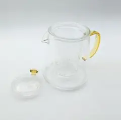 ティーポット ガラスポッド 耐熱ガラスティーポット 満水容量750ml 直火対応