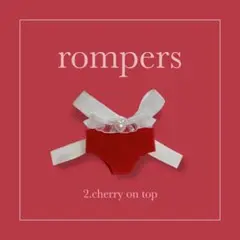 2. cherry on top rompers