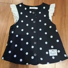 SLAP SLIP 水玉トップス　ノースリーブ