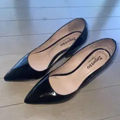 Repetto パンプス エナメル 黒23.5