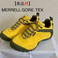 【週末限定値下げ‼️】MERRELL GORE-TEX イエローメッシュスニーカー