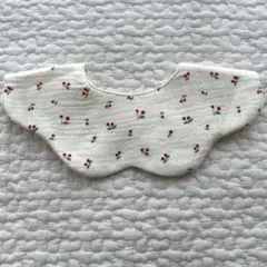 ≪新品未使用≫ガーゼ　もくもくスタイ　チェリー