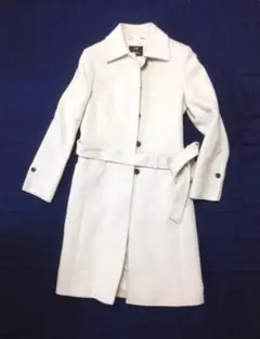 23区 アンゴラ・ウール・カシミヤ混 ロングコート 38