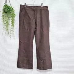 ☆HENNES (L) ヘリボーン ストレート パンツ H&M