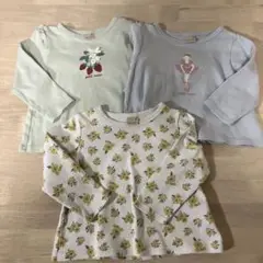 petit main 長袖トップス　セット　90センチ