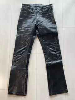 THE REAL McCOY'S Bucoリアルマッコイズ レザーパンツ 28
