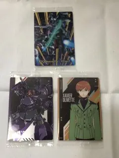 ジークアクス ウエハース SR 1-25 ジークアクスVSジフレド など3枚