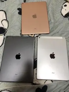iPad 3台セット(ゴールド・シルバー・スペースグレー)