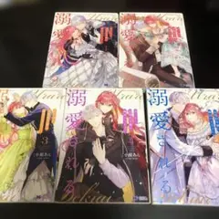 売られた辺境伯令嬢は隣国の王太子に溺愛される 5巻セット　漫画