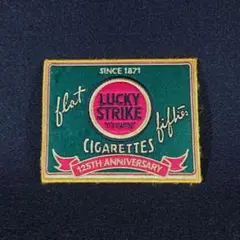 ラッキーストライク　LuckyStrike　ワッペン　刺繍