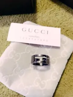 GUCCI Gリング 付属品全部有り