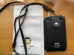 MAJANI スマホショルダーバッグ ブラック