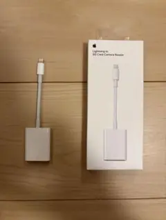 SDカードリーダー Apple純正 lightning