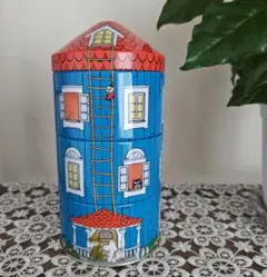 ムーミンハウス 缶 小物入れ