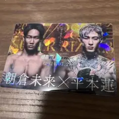 RIZINポテトスティック ポスターカードコレクション　27 超RIZIN.3