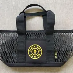 GOLD 'S GYM ゴールドジム　ミニメッシュトート　新品未使用