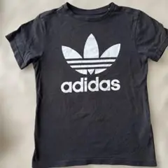adidas ブラック Tシャツ 140サイズ