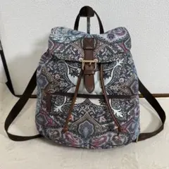 【超美品　未使用級　近年モデル】エトロ　リュック　ペイズリー　A4収納可能