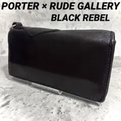 RUDE GALLERY レザーウォレット 財布 ブラック RUDE GALLERY ルードギャラリー スカル 2 スナップ ラウンド
