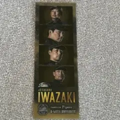 阪神タイガース 岩崎優 B-LUCK シークレットフォトグレイ