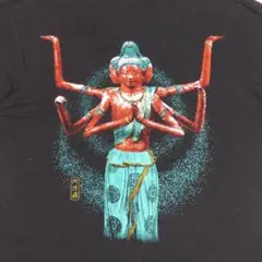 阿修羅像 Tシャツ アシュラ M 黒 t91