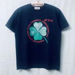 YONEX バトミントン Tシャツ 若葉カップ 記念T 限定 四葉 クローバー