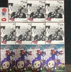 アニメイト　ジャンプフェア　色紙　夜桜さんちの大作戦　アクリルプチスタンド