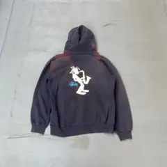 90s old stussy USA製 ジャズマン　プルオーバーパーカー　名作