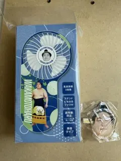 大相撲　若元春　ハンディーファンとヘアクリップセット　新品　未使用