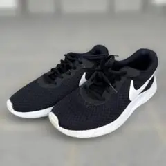 NIKE 24cm タンジュン ブラックスニーカー
