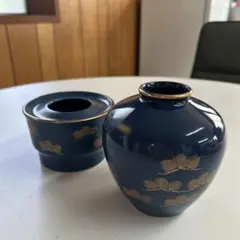 九谷焼　花器と灰皿