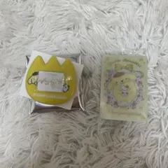 ポムポムプリン シークレットおなまえバッジ カード