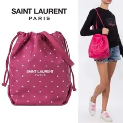 SAINT LAURENT サンローラン Teddy Bucket バッグ