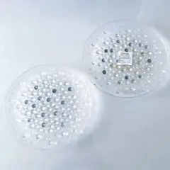 【新品】レア DANSK BUBBLE CONFETTI 水玉サラダプレート2枚