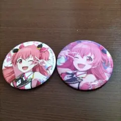 桃井愛莉ちゃん プロセカ　缶バッジ2個セット
